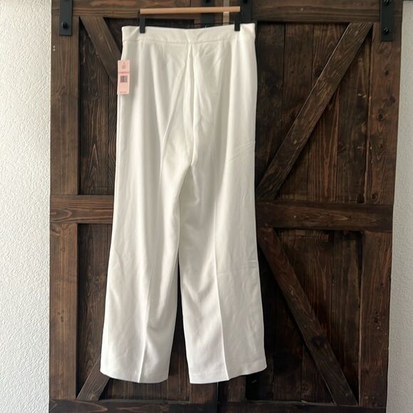 NWT Nanette Nanette Lepore Wide Leg Crepe Fashion Pant - Picture 5 of 16